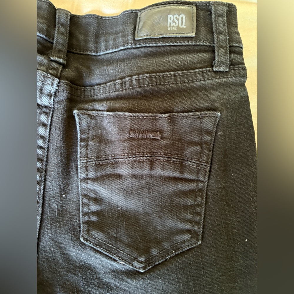 RSQ boys Super Skinny Black Jeans - Picture 4 of 5